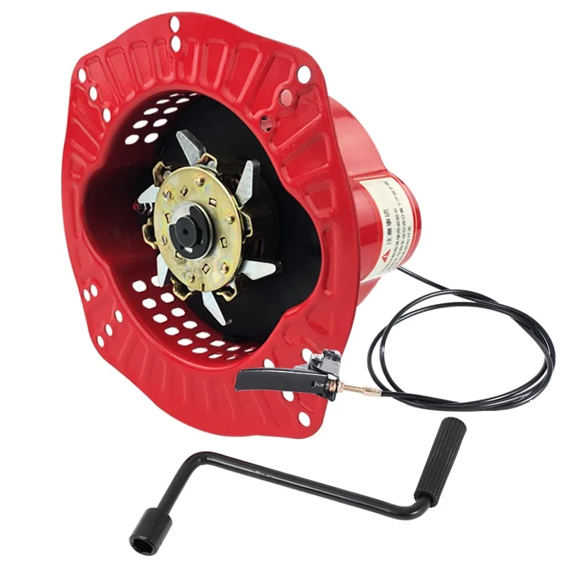 手回し始動式耕運機