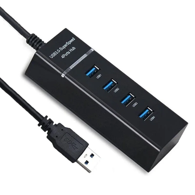 

USB 3.0 Hub High Speed 5Gbps Transfer Speed USB Cable Adapter for PS4 PS4 Slim Ps4 Pro Xbox ONE XBOX360 Computer Laptop PC