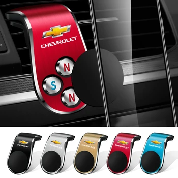 Car Phone Holder Air Vent Magnet Mount GPS Stand rescue For Chevrolet Onix Cruze Silverado Impala Equinox Malibu Tahoe Cobalt 1