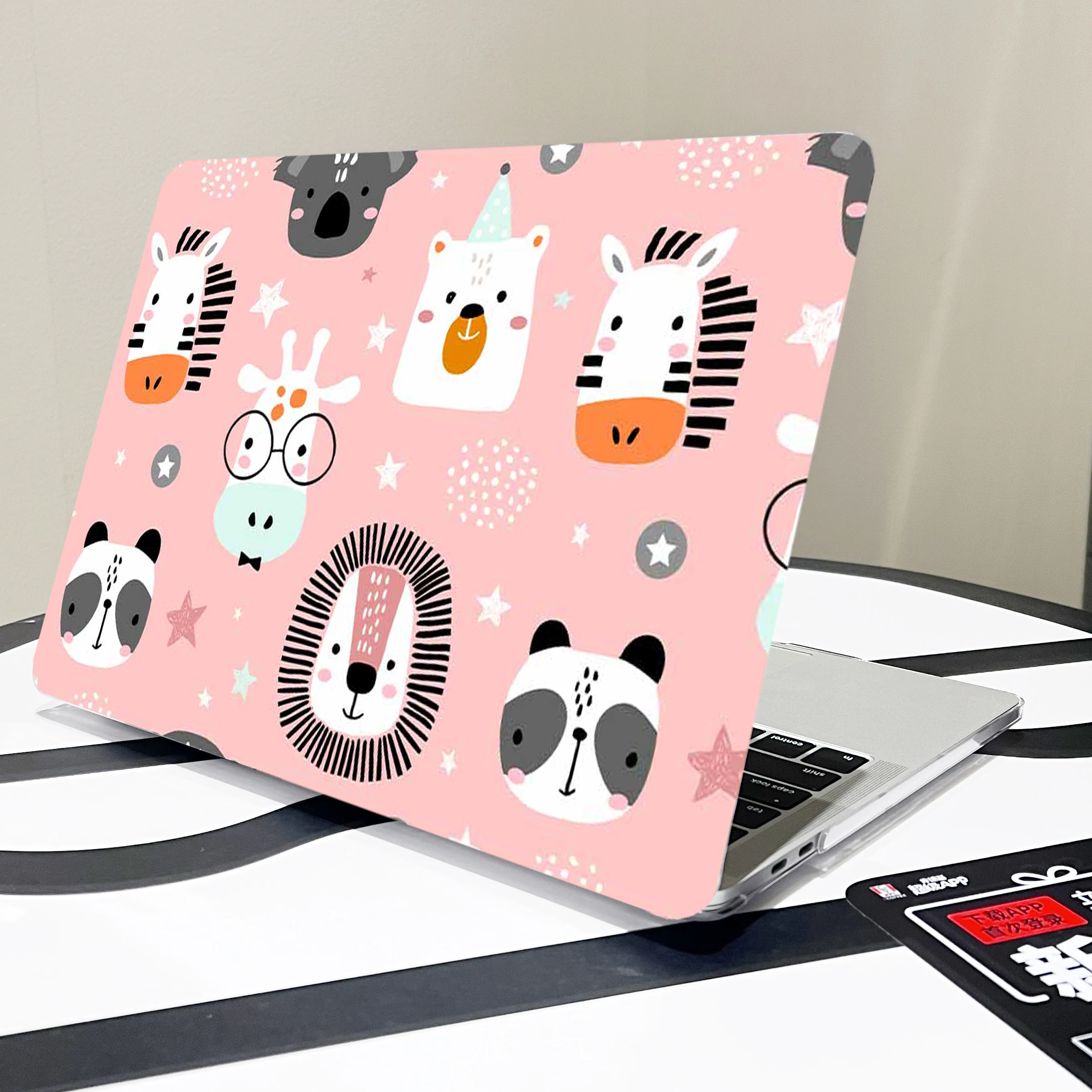 Custodia Per Laptop Animali Rosa Per Huawei Matebook 16 13 14 D15D16 D14 X Pro 2022 2023 Custodia Honor Magicbook X 14 15 Pro 16.1 16S