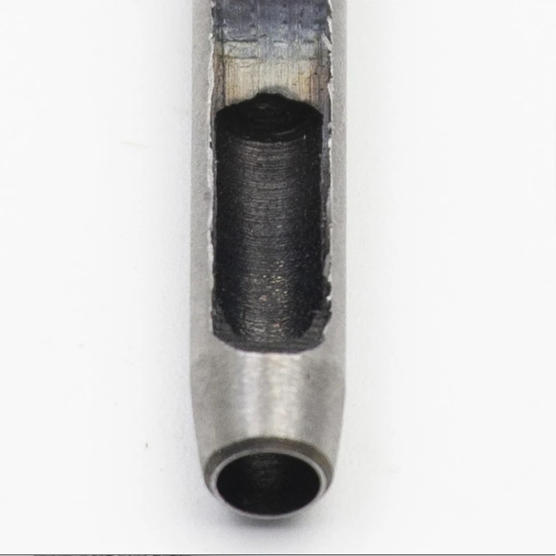 F&T Lot De 7 Emporte-pièces Demi-Ronds Pour Cuir Et Ceinture, 10 à 40 Mm, Acier à Haute Teneur En Carbone