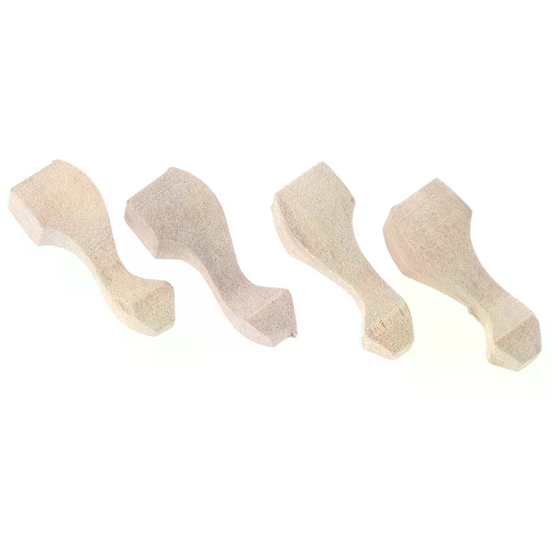 1/12 인형의 집 미니어처 티 테이블 캐비닛 소파 다리 DIY 제작 액세서리 장난감