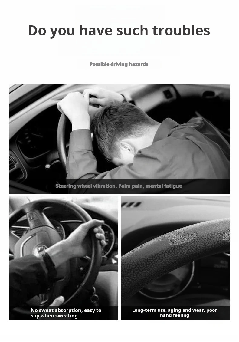 Kohle faser Auto lenkrad abdeckung ultra dünne vier Jahreszeiten allgemeine bequeme rutsch feste saugfähige atmungsaktive Lenkrad h – Detail 2