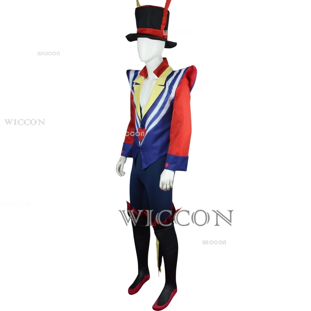 Asmodeus Ozzie Cosplay Costume Helluva King of Lust Boss Halloween Fancy Sexy Helluva Big Daddy Carnaval Party Mens Suit 33 Asmodeus Ozzie Cosplay Costume Helluva King of Lust Boss Halloween Fancy Sexy Helluva Big Daddy Carnaval Party Mens Suit 22