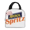 Aperol Spritz Lunch Bags Insulated Bento Box Lunch Tote Resuable Picnic Bags Thermal Bag for Woman Children Work 1
