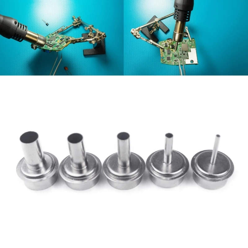 

Hot Air Guns Nozzle Rework Station Wind Mouth 3mm 5mm 8mm 10mm 12mm Replaceable