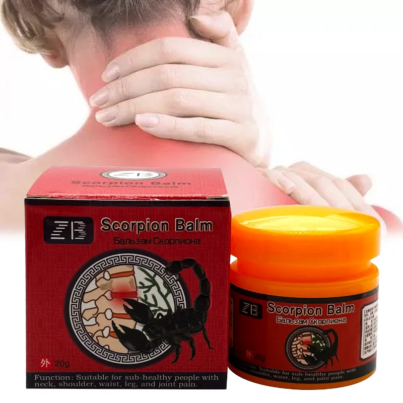 ZB 20G Scorpion Venom Ointment for Frozen Shoulder Lumbar Disc Herniation Joint Pain Cream Stasis Rheumatism Arthritis Balm Care pain relief cream