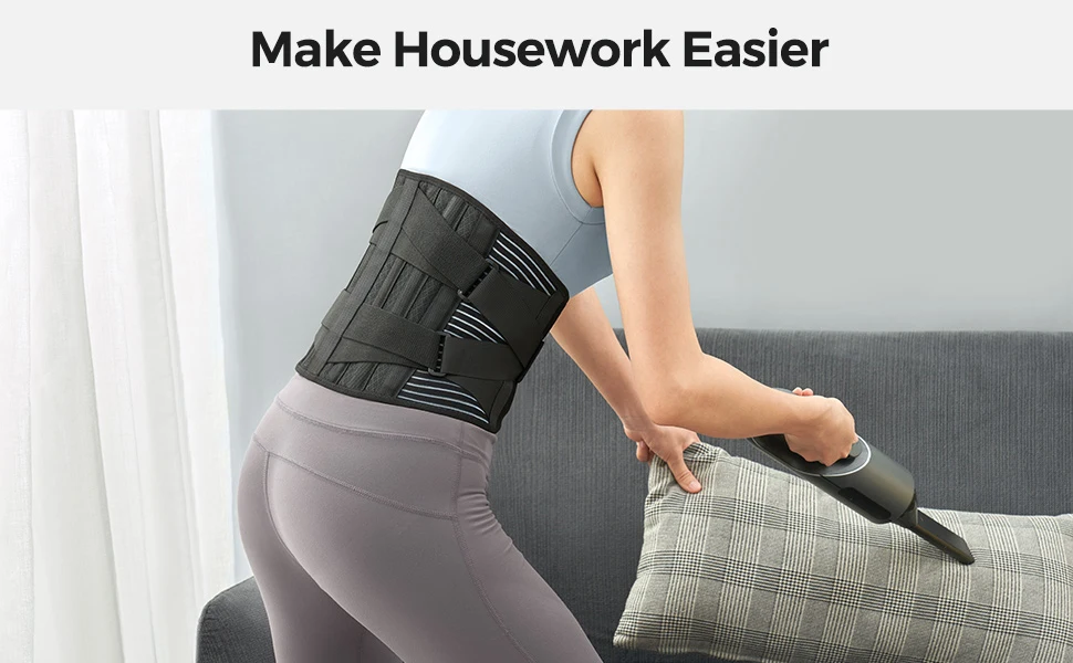 Lumbar Support Belt Adjustable Compression