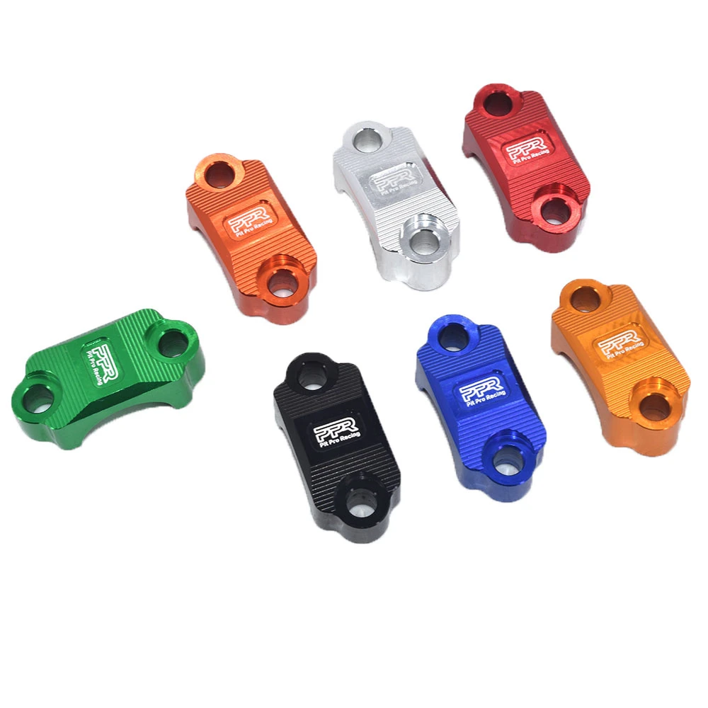 Cnc 22mm Universal Handlebar Brake Clutch Rotating Bar Clamp Mount Stop Start Kill Switch For