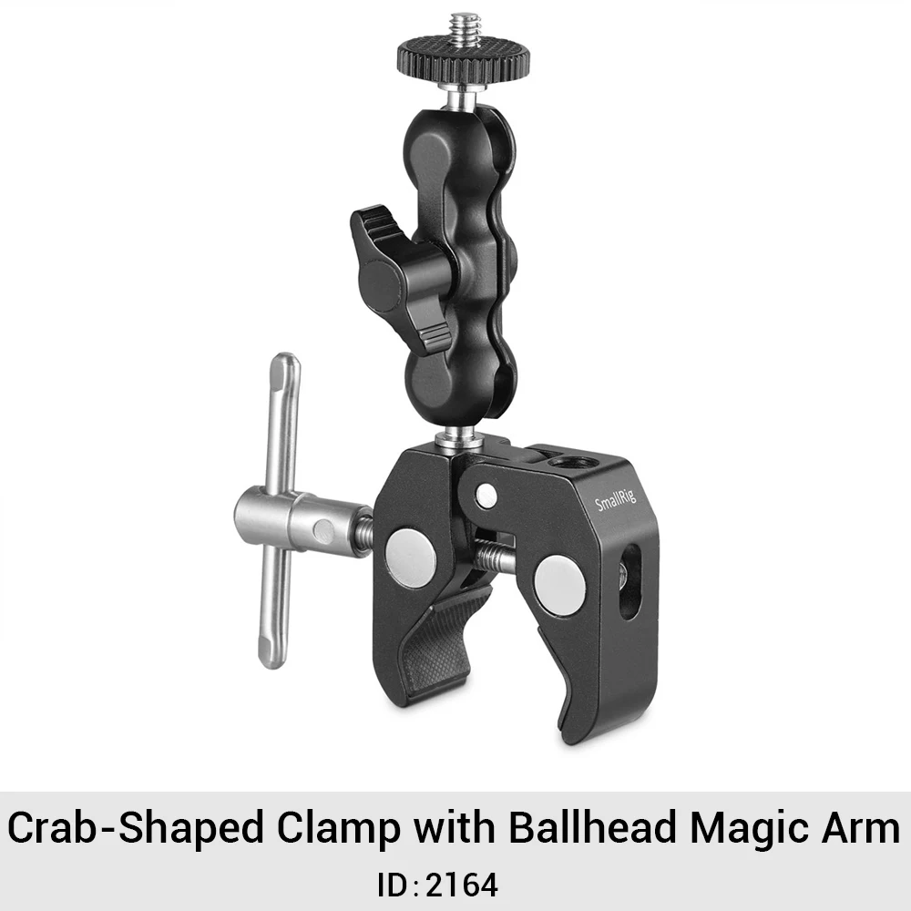 SmallRig Adjustable Camera Monitor Holder with Swivel and Tilt Features and ARRI-Style Mount