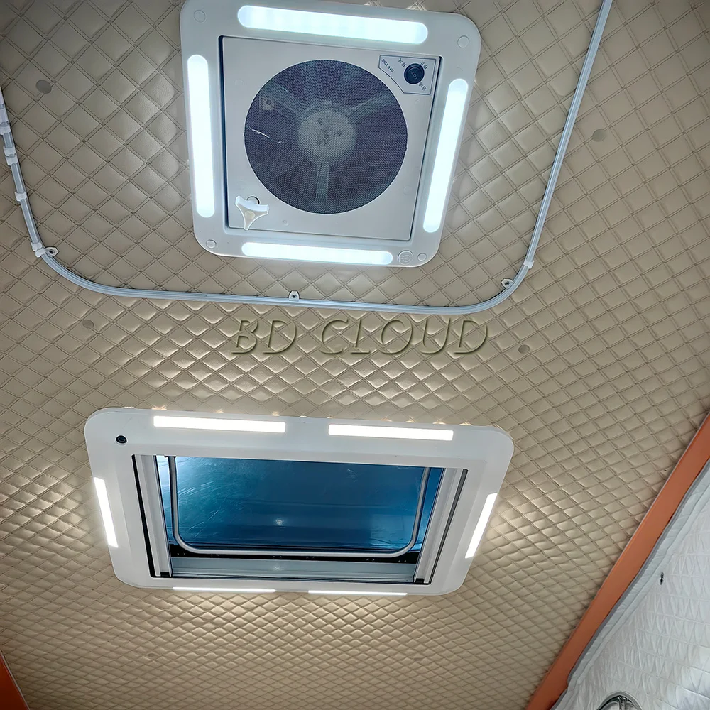 Roof Rack for Side Folding 4x4 Camper Rv Trailer Top - Image 5