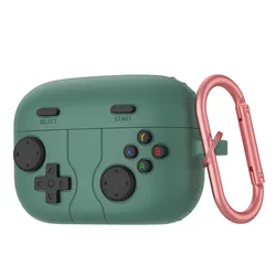 Silicone Soft Protective Earphone Case Cover (Olive)