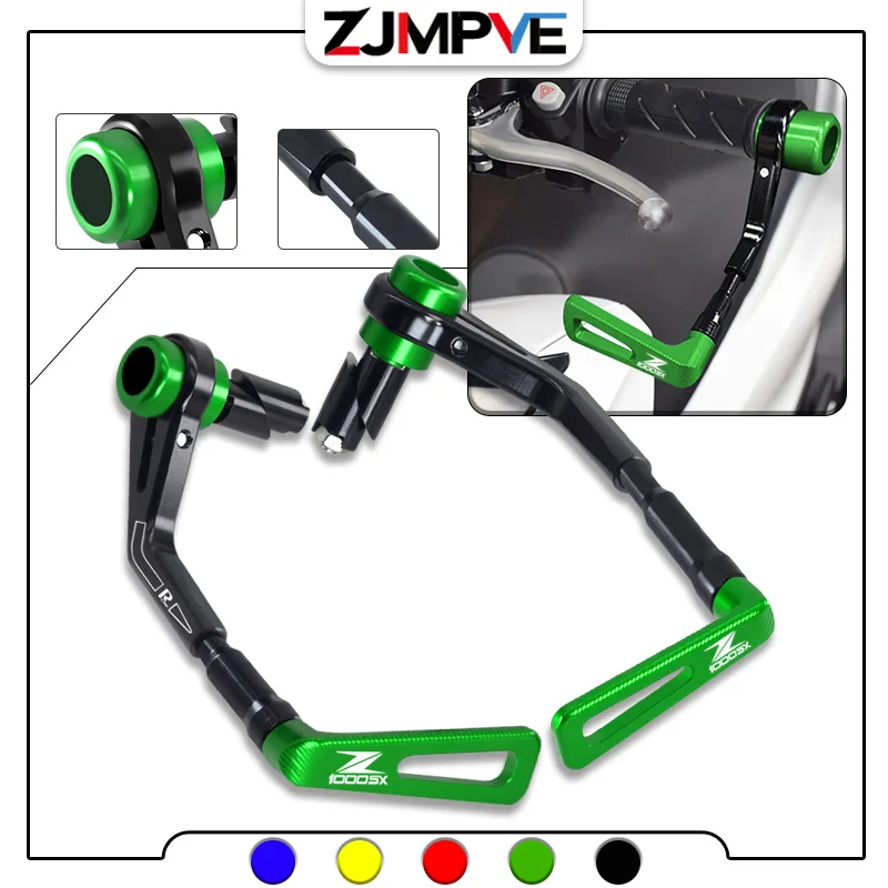 Moto 7/8 "22Mm Manubrio Paramani Freno Leva Frizione Protezione Per Z1000 Z1000R Z1000Sx Z1000 Z1000Sx Z 1000 Sx