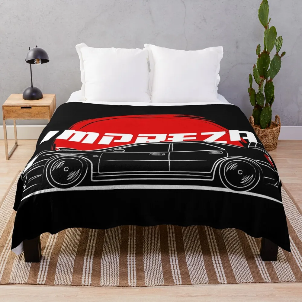 

WRX Racing Throw Blanket Giant Sofa Blanket Fluffy Shaggy Blanket Thermal Blankets For Travel Decorative Throw Blanket