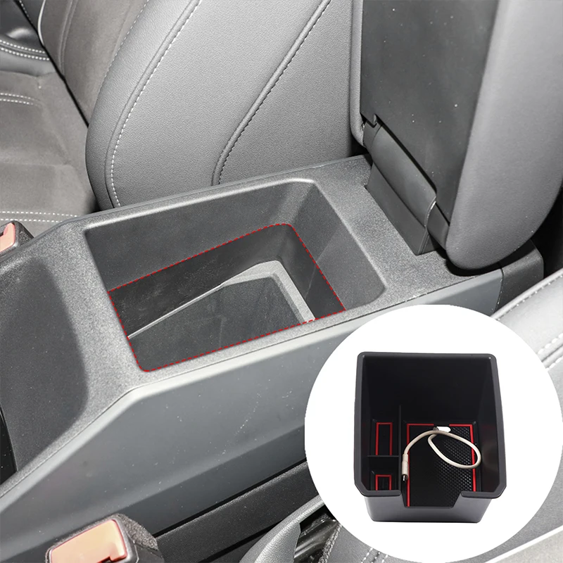 4pcs For Audi Q4 E-tron Front Rear Door Storage Box Handle Armrest  Container Car Interior Accessories - AliExpress