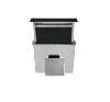 Hot sales downdraft hood with flat motor system space saving downdraft cooker hood 1