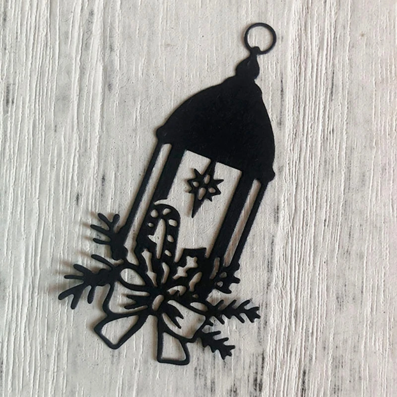 Natale Flower Lights Metal Cutting Dies Stencil Fai Da Te Scrapbooking Album Paper Card Template Mold Goffratura Drop Shipping