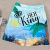 PLstar Cosmos King and Queen 3D Printed Summer Men Shorts For Women Bikini Couple Matching Beach Shorts 02 5
