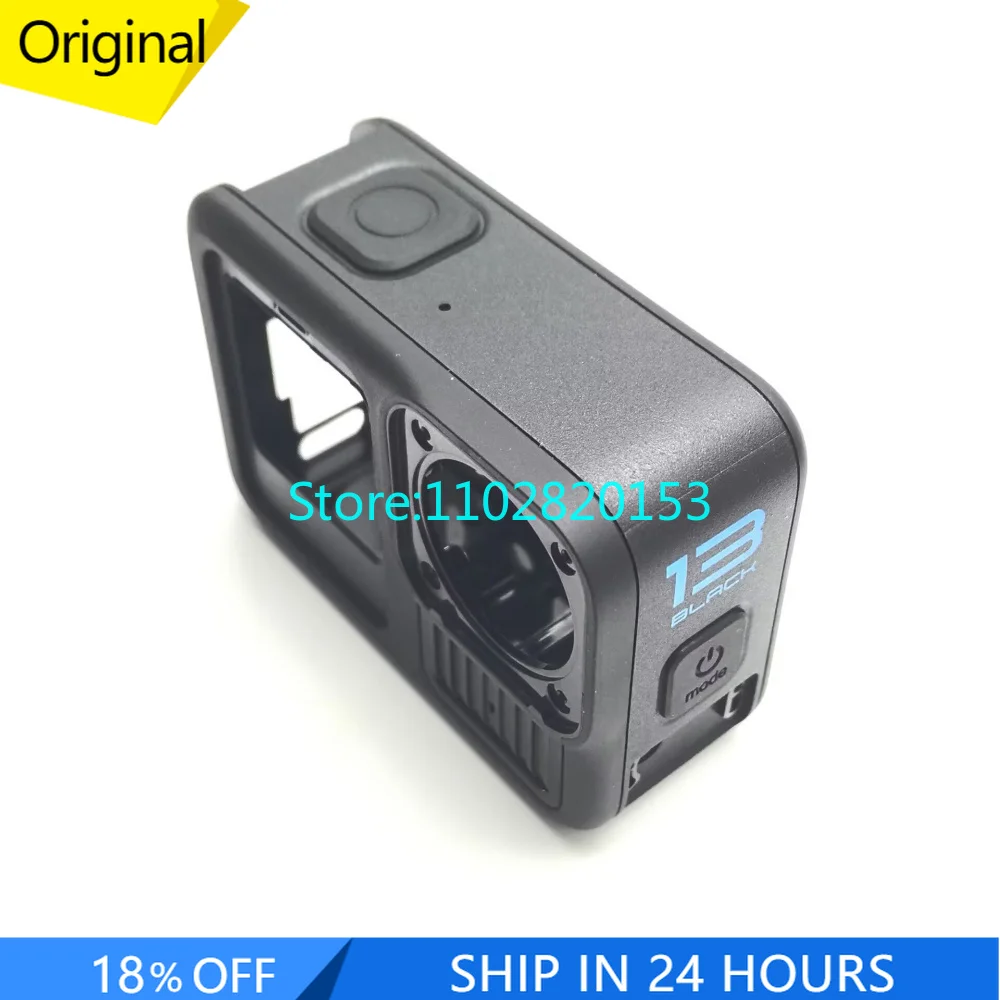 NEW Original for GoPro Hero 12 13 Hero12 hero13 Black Version Action Camera Outer Shell Front Plate Rear Back Cover Housing Part