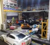1/64 Tyre Frame Miniature Model Car Tire Garage Scene Decoration 6