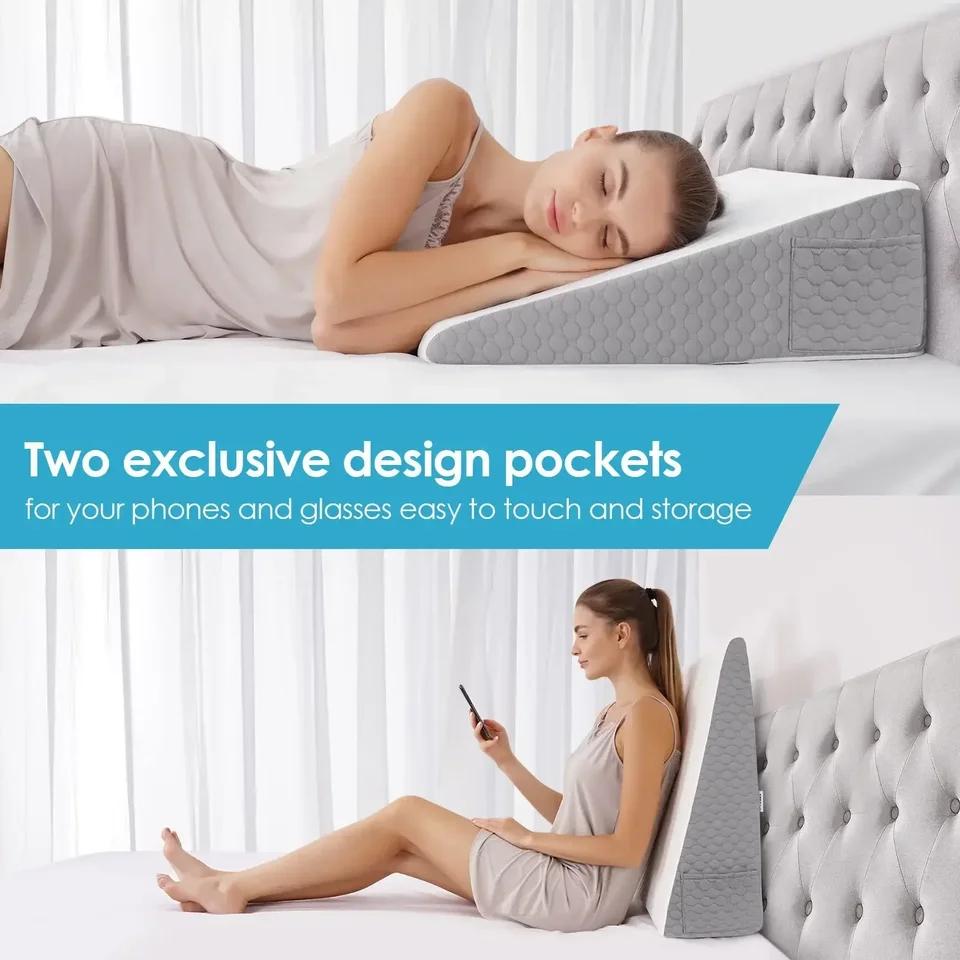 Almohada Viscoelastica Almohada De Tres Cojin Antireflujo Tipo