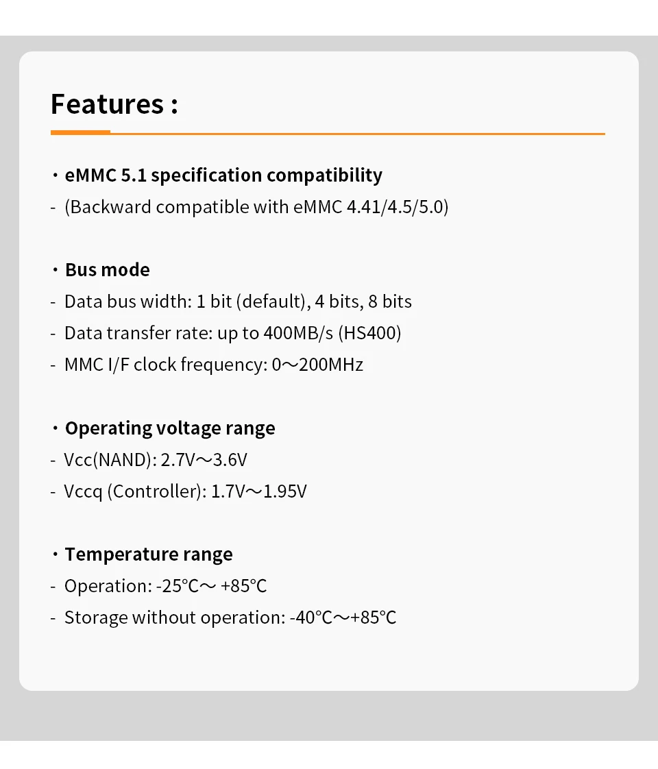 Модуль EMMC 64 ГБ для Orange Pi 5 Pro/5 Plus/5 Max/3B | AliExpress