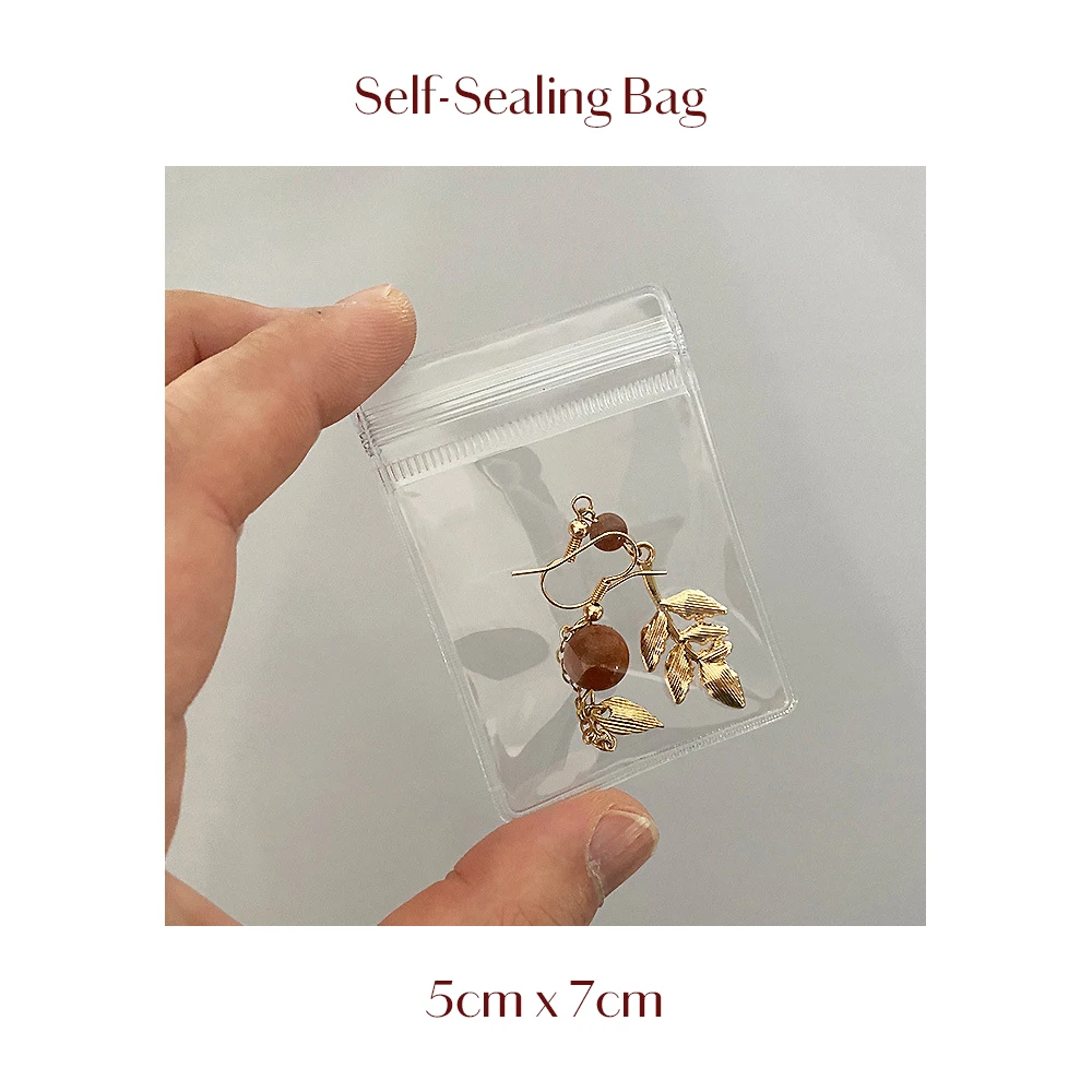 5 Pièces Petits Bijoux En Plastique Transparent Nail Art En Ance