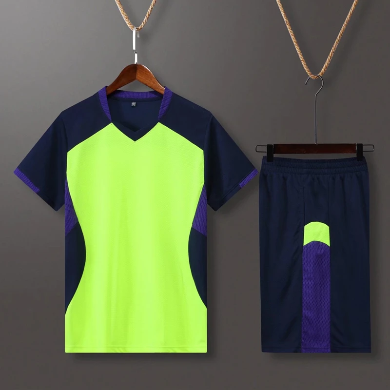 Short Sleeve Volleyball Uniform Men Volleyball Shirt Pocket Shorts Kit Training Wear Jersey Running Set Track Suit volleyball jerseys men running sportswear