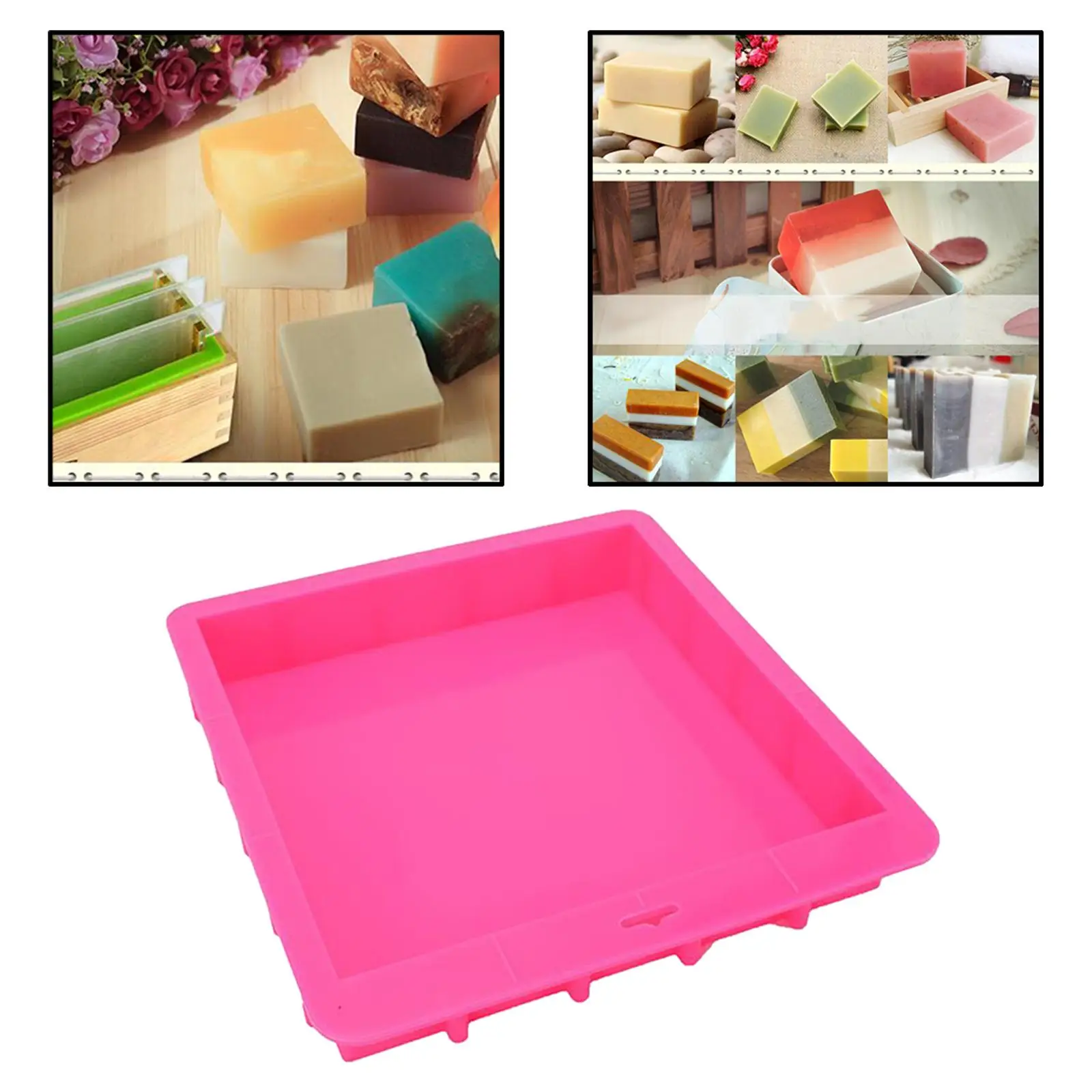 3000ml Soap Making Box Rectangular for Cake, , DIY Supplies, Baking Accessories