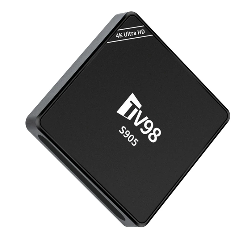 스마트 TV 박스, S9054K, 안드로이드 12, RJ45, 10M, 100M, TV98, 미디어 플레이어, 내구성 영국 플러그, 1G + 8G