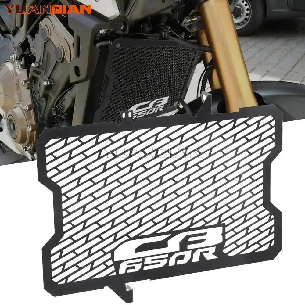 

2022 Motorcycle Accessories Radiator Grille Guard Protector Grill Cover For HONDA CB650R CB 650R CB650 R CB 650 R 2019 2020 2021