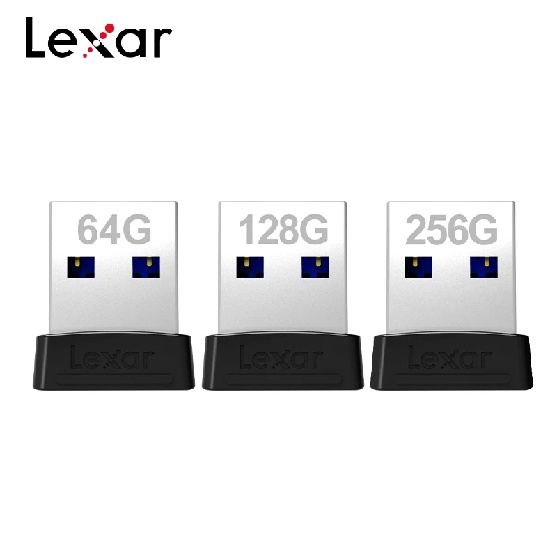 Lexar USB 3.1 Original S47 64GB 128GB 256GB de Flash Drive USB de Alta