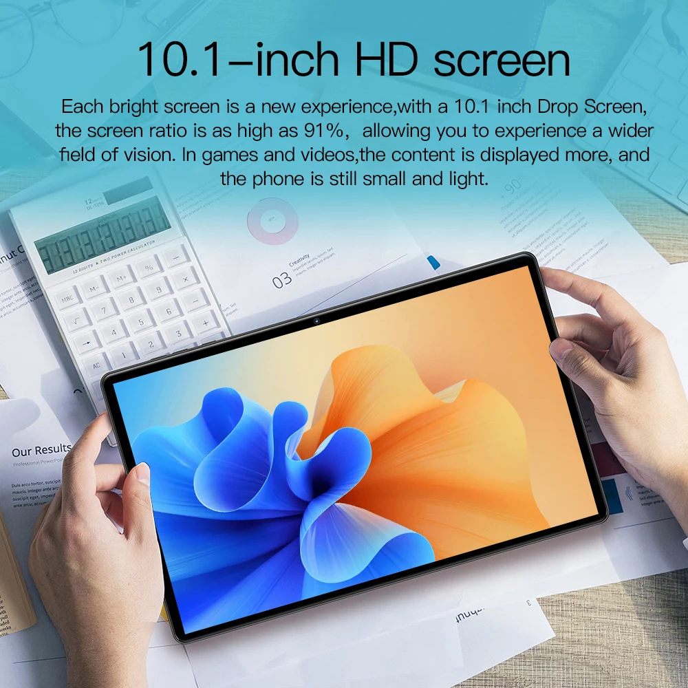 10.1 Inch Tab 10 Tablet Android 11 12GB RAM 512GB ROM Tablets 10 Core Tablette GPS Dual Phone 5G Tablete PC Wifi Global Version touch pen for android