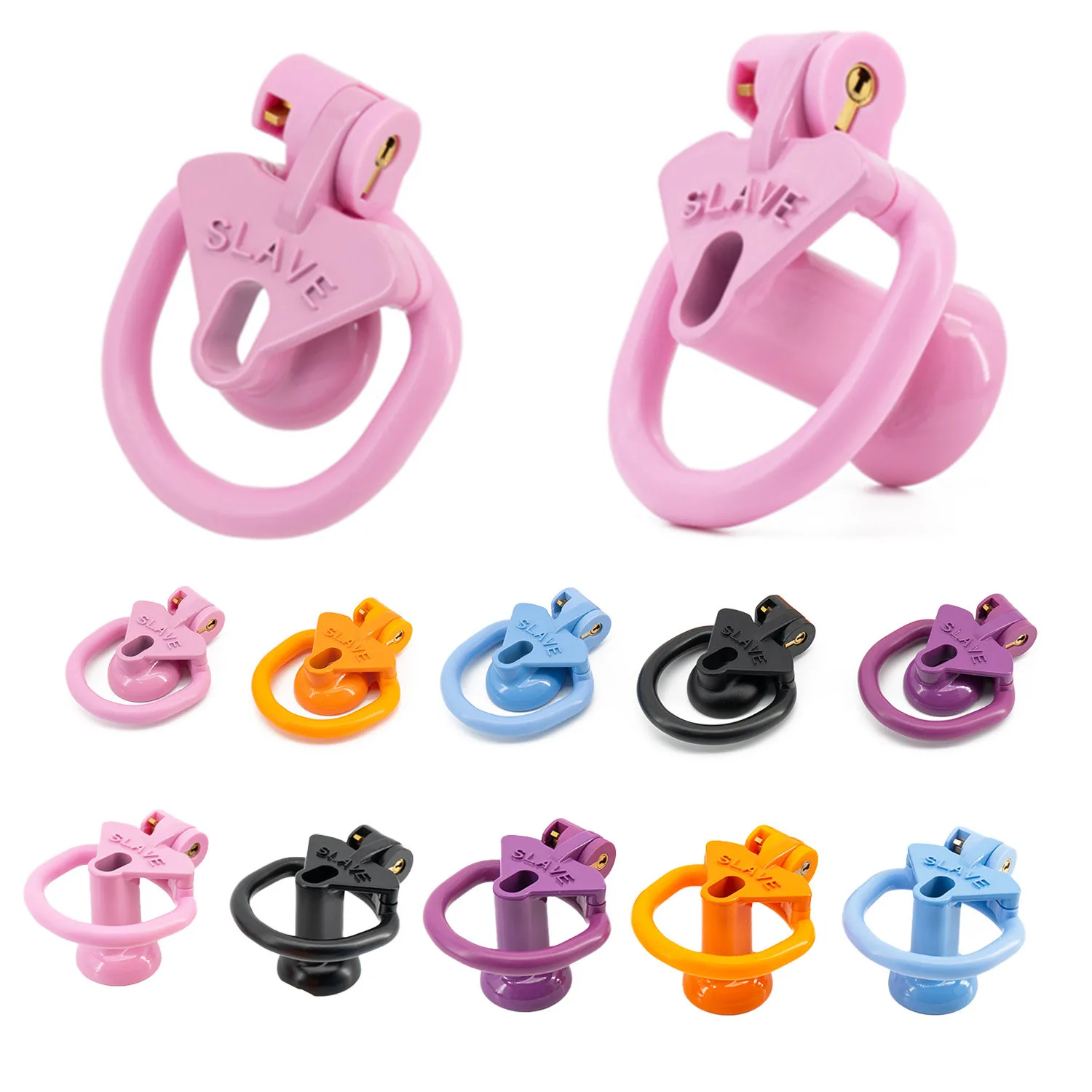 Sissy Negative Chastity Cage Penis Lock with 4 Size Base Rings Bondage Cock Exercise SM Sex Toys Urine Blockage Sex Toy for Man penis chastity cage chastity lock sex toy