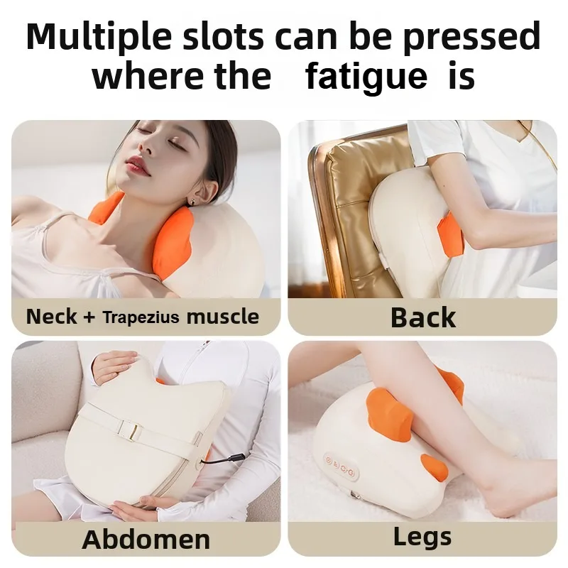 Wireless Professional-Strength Heated Massage Pillow 5