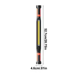 Rechargeable 4 - Mode Magnetic Work Light with Hooks for Hands - Free Use in Car Repair and Workshops (A)