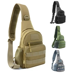 Army tactical shoulder bag men's outdoor suspender crossbody bag disguised camping brigade women's hiking and hunting equipment