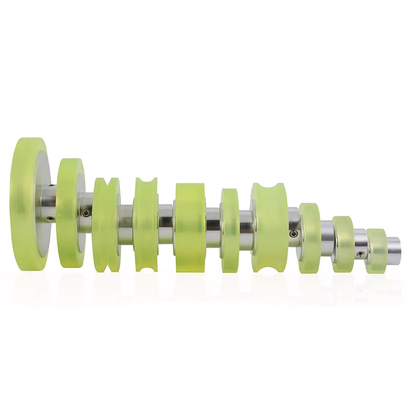 Encoder Measuring Wheel Aluminum Silicone Industrial OVW Encoder Wheel Meter for Rotary Encoder