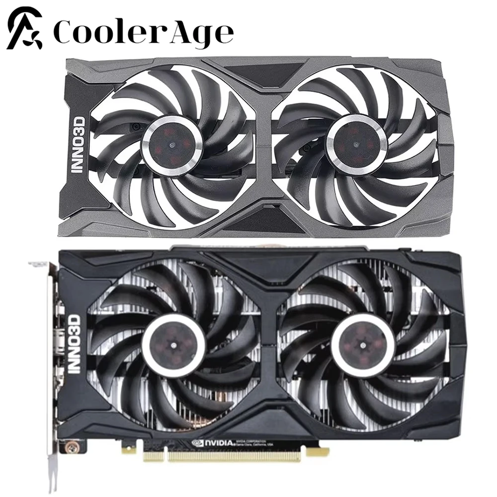 グラフィックボード・グラボ・ビデオカード INNO3D NVIDIA GeForce RTX2060 INNO3D GeForce GTX1660 RTX2060 スーパーツイン X2 OC ビデオ