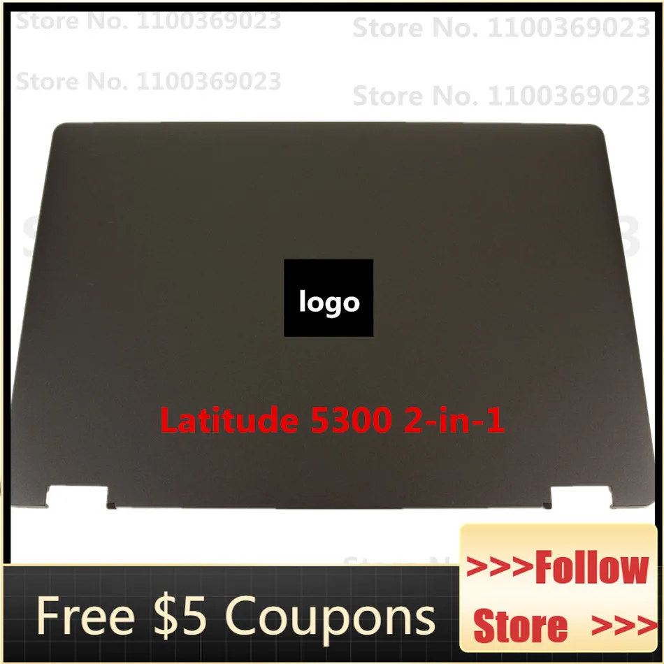 

for Dell OEM Latitude 5300 2-in-1 13.3" LCD Back Cover Lid Assembly WITHOUT Hinges J6N8N