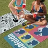 Mafalda Girl Bath Towel Microfiber Soft Water Absorbing Breathable For Girl Kids Decorative Cartoon Beach Towel 3