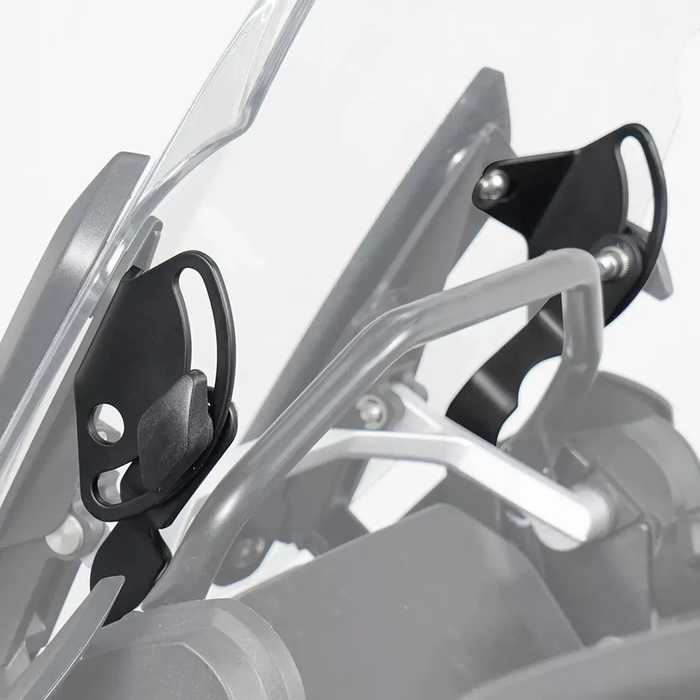 BMW R1200GS 2014+용 앞유리 지지 브래킷 조절 기능은 모험 중 향상된 안정성을 보장합니다.