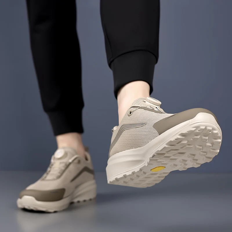 Anti Slip Sports Male Sneakers Hot Sale Treking Footwear Leisure Walk Men Driving Shoes Versatile Travel Trainers Hiking Shoes 5