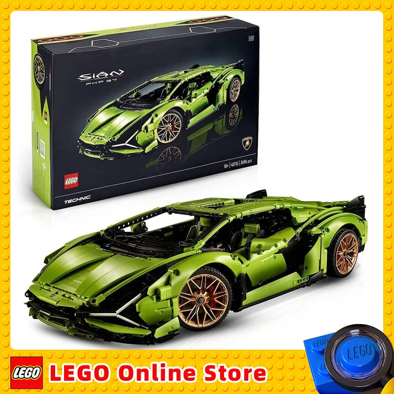 LEGO & Technic Lamborghini Sián FKP 37 42115 Building Block Set Bricks Toy  for Kids Boys Adults Birthday Gift (3,696 Pieces) - AliExpress