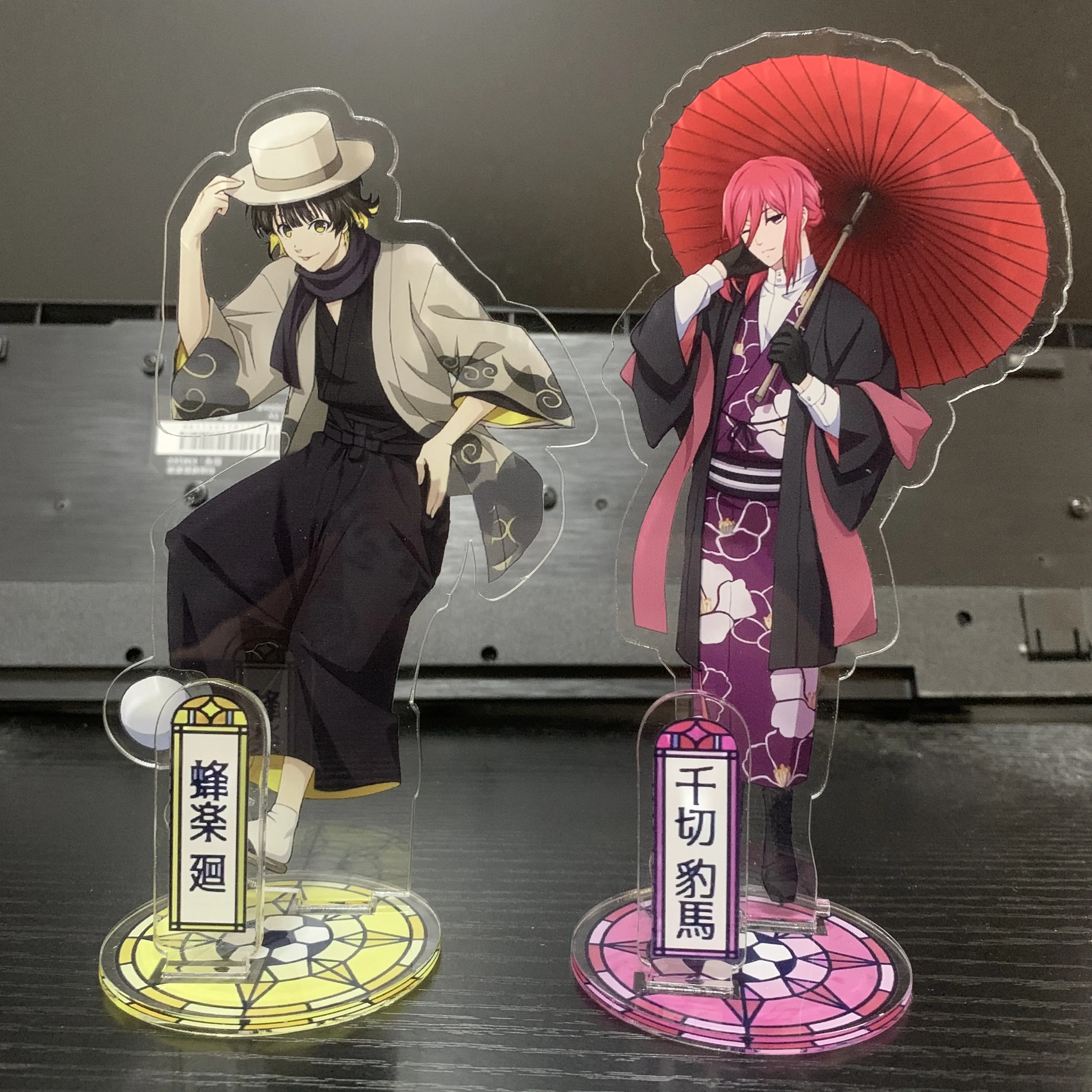 Japan Hot Anime Figures Bachira Meguru Acrylic Stands Chigiri Hyoma Character Model Plate Desk Decor Standing Sign Toy Fans Gift