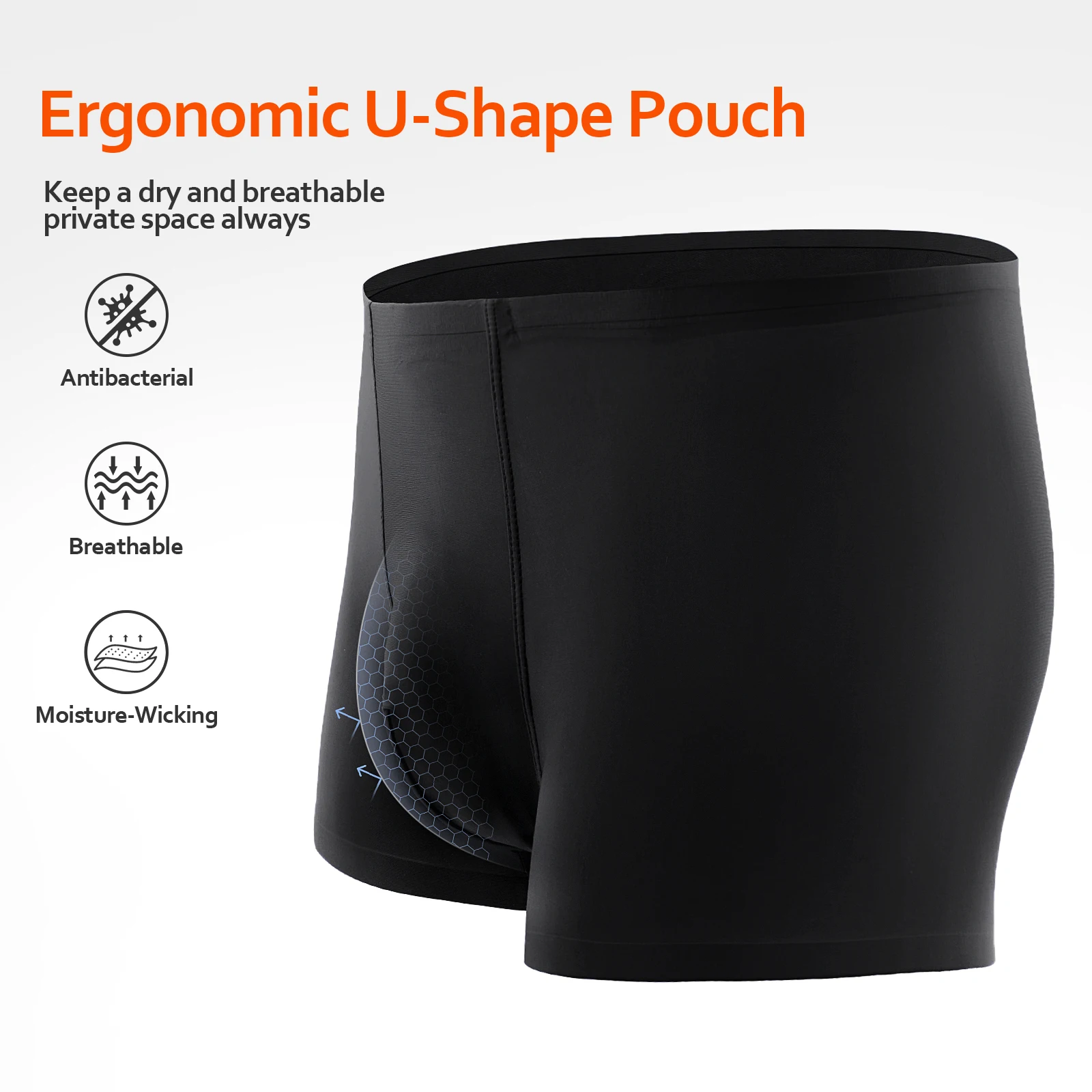 4PCS SIHOHAN Men's Boxers Briefs Ice Silk Man Underwear Trunks Shorts Micro Modal Panties Breathable Boxershorts Panties