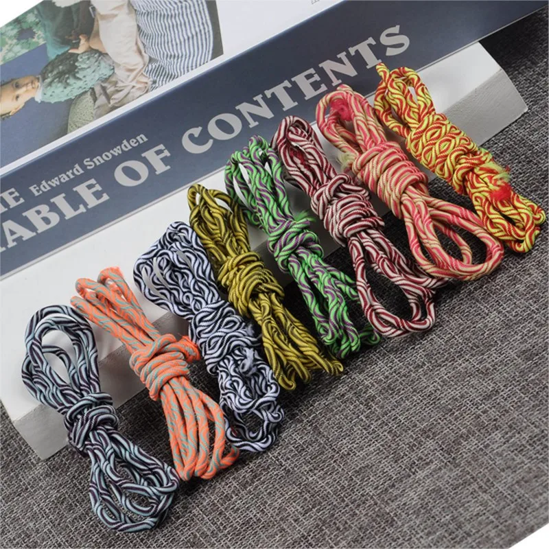 3mm 5Y Elastic Rope Colored Round Elastic Band For Clothing Shoelace Backpack Twisted Cords Garment Sewing Accessories