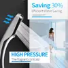 Pressurized 300 Holes Single Head Hand Hold Square Shower Head Water Saving Rainfall Spray Nozzle Bathroom Accessories 4