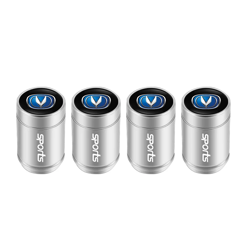 4Pcs Silver