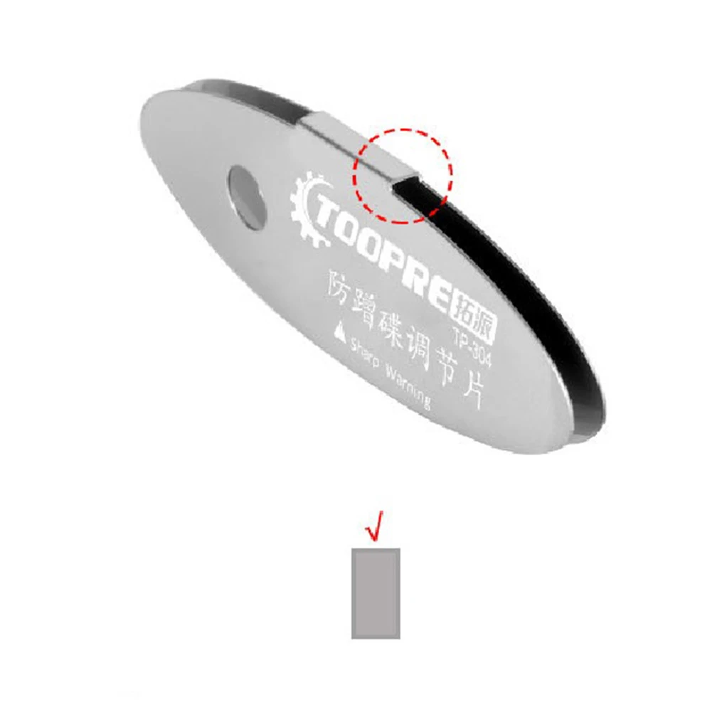 

Replacement Adjusting Brake Pad Spacer Rotor Cycling Disc Kit MTB Pads Parts Repair Rotor Spacer Tool Adjusting